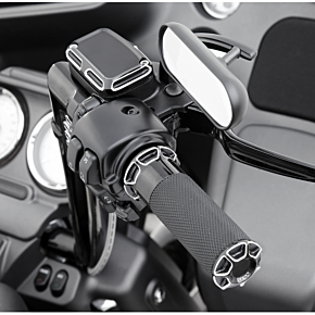 Grips - Beveled - Cable - Black 07-331