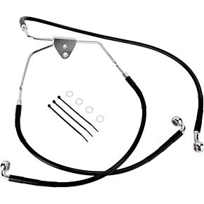 Brake Line - Front (Lower/Upper) - Black 1741-2508
