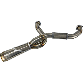 2-into-1 Big Sexy Exhaust System - Stainless - M8 Softail TM-5132