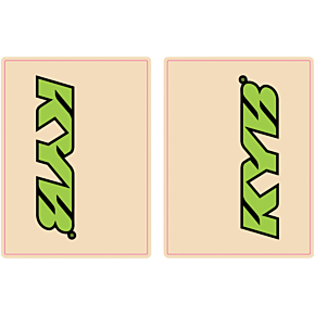 Upper Fork Decal - WP - Orange/Black 01020