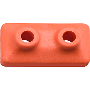 Extra Large Backer Plates - Orange - Twin - 48 Pack 513-48