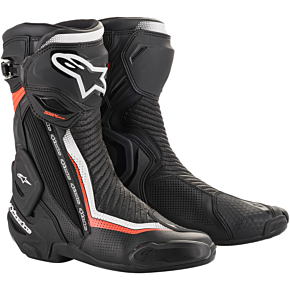 Alpinestars SMX+ Vented Boots - Black/White/Red - Size 11.5