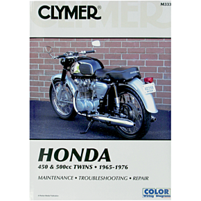 Clymer Manual - Honda 450/500 Twins