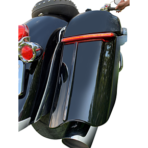 Custom Dynamics Saddlebag Trim - Indian - Gloss Black CD-IND-SB-T-B