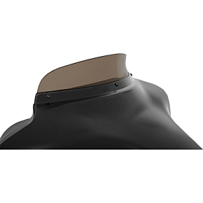Memphis Shades Spoiler Shield - 3" - Smoke - FLH '96-'13 MEP87901