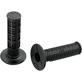 Moose Racing Black Stealth MX Grips