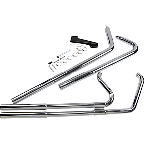 Vance  Hines Big Shots Exhaust - Chrome - Long 17923