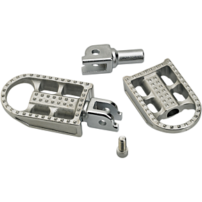 Mushman Footpegs - Step - Raw Polished 7002-302-03