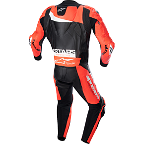 GP Plus v4 Leather Suit - Black/Red Fluo/White - US 40 / EU 50 3150523132150