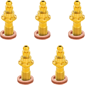 Banjo Bolt 5-Pack - 10mm - Gold 300-868