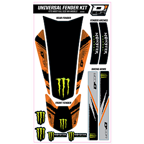 Universal Trim Kit - Monster Orange 15-30-101