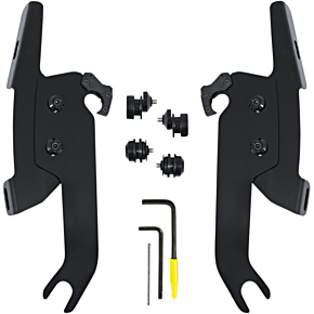 Fats/Slim Windshield Trigger Lock Complete Mount Kit - Black - FLSL MEB2051