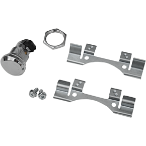 Gas Door Latch - Chrome 0703-0631