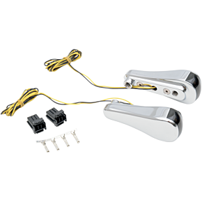 LED Front Turn Signals - Smooth - Chrome RGFS1-1