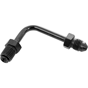 Tube Adapter - 90° - Short - Black P690-03BK