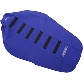 6-Ribbed Seat Cover - Black Ribs/Blue Top/Blue Sides 95934KBB