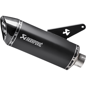 Slip-On Line Muffler - Titanium - Black S-D8SO2-HRBL