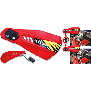 Cycra Handguards - Stealth - Red 1CYC-0015-32X