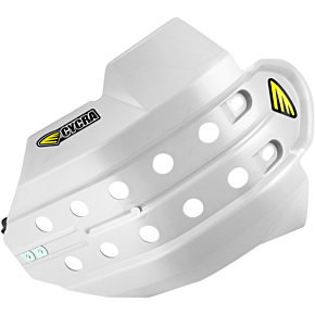 Cycra Skid Plate - White 1CYC-6218-42