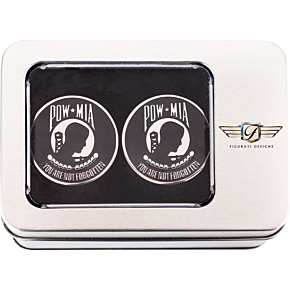 Figurati Designs Swing Arm Covers - POW MIA - Custom FD50-POW-SS