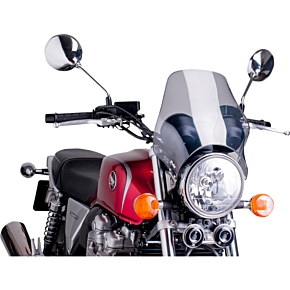 PUIG Naked Windshield - Smoke - ER5