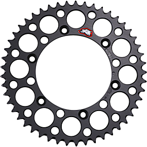 Renthal Sprocket - Black - 49 Tooth 150U-520-49GBBK