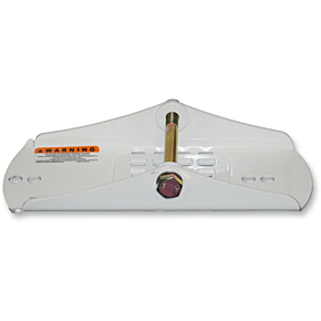 Starting Line Products Ski Mount Saddle - Standard Use - White 35-393