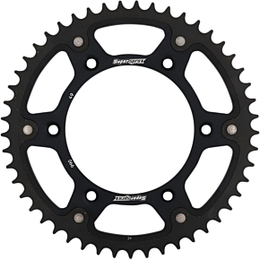 Supersprox Stealth Rear Sprocket - 49 Tooth - Black - Husaberg/Husqvarna/KTM RST-990-49-BLK