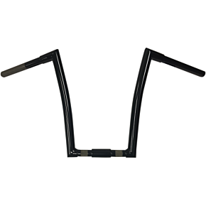 Handlebar - Strip - Springer - 1-1/4" - 14" Rise - Black 0601-3573