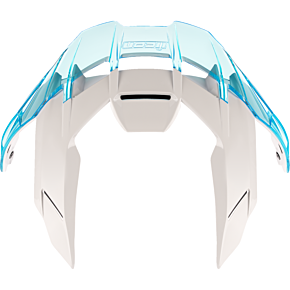 Ultraflite™ Spoiler - Gloss White/Dayglo Blue 0133-1697