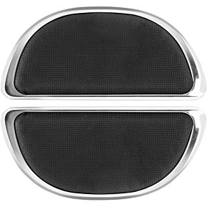 Cyclesmiths Passenger Floorboard - Chrome 106-NR