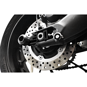 Driven Racing Axle Block Sliders - Yamaha FZ-9 - Black DRAX-121-BK