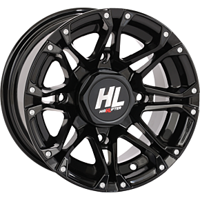 High Lifter Wheel - HL3 - Front/Rear - Gloss Black - 12x7 - 4/156 - 4+3 (+10 mm) 12HL03-1256