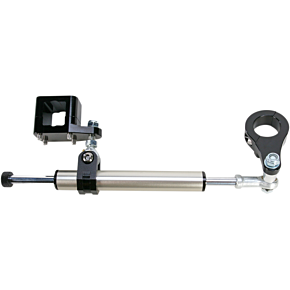 Moose Racing 11-Way Steering Stabilizer - Rebuildable - Black