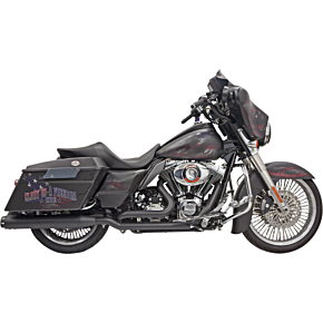 Down Under Exhaust - Black - Straight Can 1F76RB