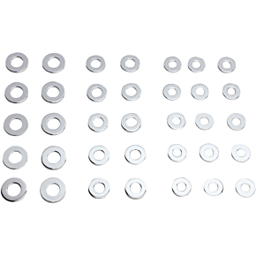 Washers - S.A.E - Chrome - Kit DS-190501