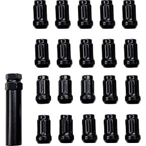 Lug Nut - Black - 12 mm BLUG22BX