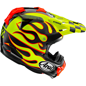 VX-Pro4 Helmet - Flame - Yellow - XS 0110-8959