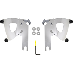 Road Warrior Mounting Kit - Polished - FLHR MEK2039