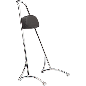 BURLY BRAND Tall Sissy Bar - Chrome B13-1505C