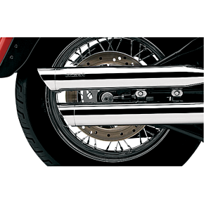 Cobra Chrome Slashcut Mufflers 6001
