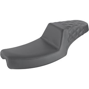 Saddlemen Step Up Seat - Rear Lattice Stitched - FXD