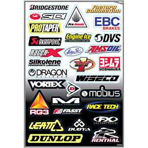 Decal Kit - Sponsor D 10-68006
