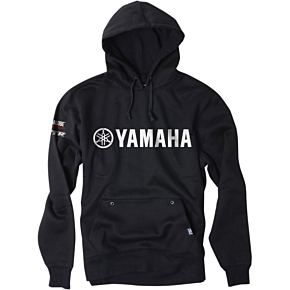Yamaha Team Pullover Hoodie - Black - Large 16-88234