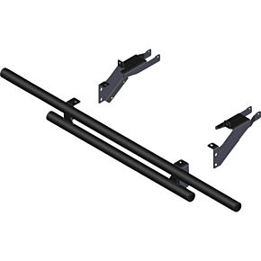 Rear Bumper - Black - Polaris 102000