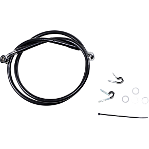 Brake Line - Front (Upper) - Black 1741-2532