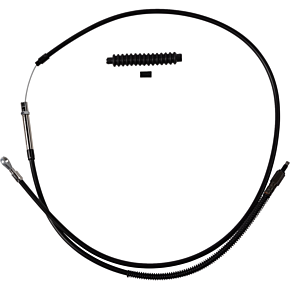 High-Efficiency Black Vinyl Clutch Cable - +6" Size 10130100676