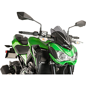 PUIG New Generation Windscreen - Dark Smoke - Z900