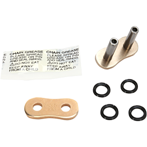 Enuma Chain (EK) 525 ZVX3 - Rivet Connecting Link - Gold