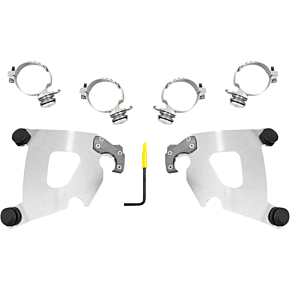 Memphis Shades Cafe Mounting Kit - Polished - XL MEK2058